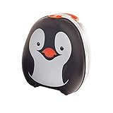 My Carry Potty - Pinguin Travel Töpfchen, preisgekrönter tragbarer Toilettensitz für Kleinkinder, den Kinder überall hin mitnehmen können