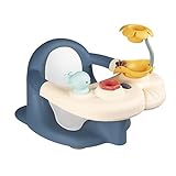 Smoby Toys - Little Smoby Baby-Badesitz ab 6 Monate - Badewannensitz mit Spieltisch inkl. Badewannenspielzeug - Sitzhilfe für Babys & Kleinkinder mit Saugnäpfen