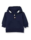 bellybutton Baby-Mädchen Sweatshirt T-Shirt, Black iris|Blue, 50