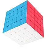 Maomaoyu Zauberwürfel 5x5 5x5x5 Original Speed Stickerless Magic Cube Puzzle Magischer Würfel Aufkleber für Schneller und Präziser mit Lebendigen Farben