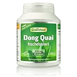 Dong Quai, 400 mg, hochdosierter Extrakt (10:1), 120 Kapseln - in China seit Jahrtausenden geschätzt. OHNE künstliche Zusätze, ohne Gentechnik. Vegan.