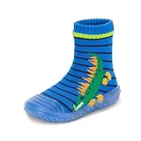 Sterntaler Baby - Jungen Adventure-socks Krokodil Hausschuh Socken, Blau, 20 EU