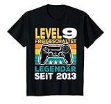 Kinder Level 9 Jahre Geburtstagsshirt Junge Gamer 2013 Geburtstag T-Shirt