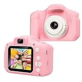Kinder Fotoapparat - Kinderkamera mit 2,0 Zoll 1080P HD IPS-Bildschirm Eingebaute 32 GB SD-Karte USB Wiederaufladbare Kinderspielzeugkamera für 3-10 Jahre alte Jungen Mädchen Geburtstagsgeschenk