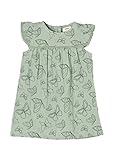 s.Oliver Unisex - Baby Kleid mit Schmetterlingsprint aqua AOP 80