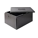Thermo Future Box 80 L Lunchbox Thermobox Kühlbox, Transportbox Warmhaltebox und Isolierbox mit Deckel,68,6 x 48,5 cm Dinnerbox,Thermobox aus EPP (expandiertes Polypropylen)