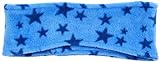 Playshoes Unisex Kinder Fleece-Stirnband Sterne, Blau, One Size