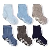 LA Active Kind & Baby Socken - Anti-Rutsch-Socken mit Noppen - Warm und kuschelig - Krabbelsocken für Babys, ABS-Stoppersocken für Jungen & Mädchen