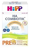 Hipp Milchnahrung, Pre HA Combiotik, 4er Pack (4 x 600 g)