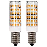 E14 LED Warmweiss Lampen 12V 4W Beleuchtung für Mobile Geräte, Wohnmobil Boote LKW Nachtlicht Ersatz 30W 40W Halogen Glühbirne (Nicht 230V LED-Leuchtmittel), 2er-Pack [MEHRWEG]