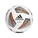 Adidas FS0372 TIRO LGE J350 Recreational Soccer Ball Boy's White/Black/Silver met./Team solar orange 4