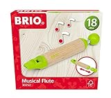 BRIO 30252 Kolbenflöte – Spielend einfach Melodien kreieren – Musikinstrument für Kinder ab 18 Monaten
