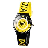 Borussia Dortmund Unisex Bvb-uhr für Kinder Uhr, Schwarz/gelb, - EU