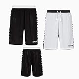 Spalding Kinder Essential Shorts, schwarz/Weiß, 164