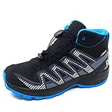 Salomon XA Pro V8 Mid ClimaSalomon Waterproof Kinder Trailrunning-Schuhe, Präzise Passform, Grip und Schutz, Sportlicher Look, Black, 39