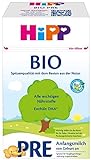 Hipp Bio Milchnahrung Pre, 4er Pack (4 x 600 g)