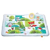 Tiny Love Super Mat, Large Activity Play Mat Suitable from Birth, 0 Month +, 150 x 100 cm, Meadow Days