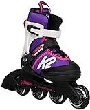 K2 Cadence 30E0876 Children's Multicoloured Adjustable Inline Skates / Roller Blades / Roller Skates for Girls