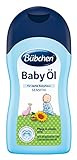 Bübchen Baby Öl, sensitives Körperöl für zarte Babyhaut, mit Sheabutter und Sonnenblumenöl, Menge: 1 x 400 ml
