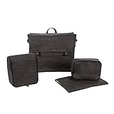 Maxi-Cosi 1632710110 Modern Bag - praktische Wickeltasche mit vielen extras, Thermobox, Wickelunterlage, schwarz
