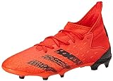 adidas Predator Freak .3 Fg J Leichtathletik-Schuh, Rot (Negbás Rojsol), 36 2/3 EU