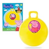 Peppa Pig Hüpfball ab 3 Jahre, Peppa Wutz Springball für Kinder, Indoor und Outdoor Spielzeug