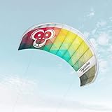 Skymonkey Airtwister 2.3 Lenkmatte mit Flugschlaufen 'Ready 2 Fly' - Spannweite: 230 cm, Rainbow