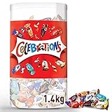 Celebrations Blisterbox, Mini-Schokoriegel Mix, Ostern Schokolade, Party-Mix Geschenk, Multipack mit 160 Pralinen (1 x 1.4kg)