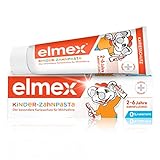 elmex Kinder-Zahnpasta, 1 x 50 ml - Zahncreme für Kinder von 2-6 Jahren mit mildem Geschmack, der besondere Kariesschutz für Milchzähne