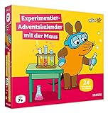 FRANZIS 67185 - Experimentier-Adventskalender mit der Maus, 24 Versuche für den Advent zum Entdecken, Forschen und Rätseln, für Kinder ab 7 Jahren