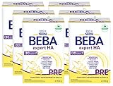 Nestlé BEBA EXPERT HA PRE Hydrolysierte Anfangsnahrung, Säuglingsnahrung von Geburt an, 6er Pack (6 x 550g)