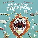 Hilf dem Löwen Zähne putzen! (Pappbilderbuch) (Ignaz Igel)