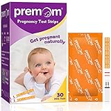 Premom 30 x Schwangerschaftstest Frühtest 10 miu/ml - Empfindliches und Schnelles Test - Frühschwangerschaftstest Streifen mit Genauen und Zuverlässigen Ergebnissen