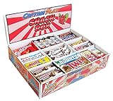 CAPTAIN PLAY | Snack Box mit 80 Schokoriegeln in 14 verschiedenen Sorten | 2,4 kg Süßigkeiten Box