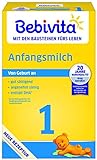 Bebivita Milchnahrung 1 Anfangsmilch, 4er Pack (4 x 500 g) 1116-03