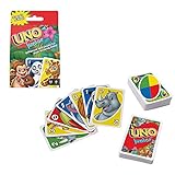Mattel Games GKF04 - UNO Junior Kartenspiel mit 45 Karten, Geschenk für Kinder ab 3 Jahren