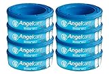 Angelcare 8er-Pack Original Nachfüllkassetten für Angelcare Windeleimer Comfort Plus
