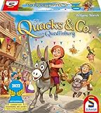 Schmidt Spiele 40630 Mit Quacks & Co. nach Quedlinburg, Kinderspiel zum Kennerspiel des Jahre 2018