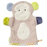 Fehn 081480 Waschhandschuh Affe – Waschlappen mit Tiermotiv für fröhlichen Badespaß, für Babys und Kinder ab 0+ Monaten