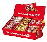 NESTLÉ KITKAT & LION Süßigkeiten-Mix, Schokoriegel-Box mit 6 verschiedenen Sorten, insgesamt 68 Riegel, Kakao, (1 x 2.8 kg) , 68 Stück ( 1er Pack )