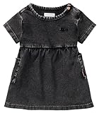 Noppies Baby-Mädchen Mädchenkleid Jeanskleid Kleid Akola (Grey Denim 2420413-50)