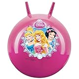 John 59538 - Sprungball Princess / Prinzessinnen - Disney - Bedruckter Hopperball, Hüpfball, Springball, Hopper Ball für Drinnen & Draußen - wiederaufblasbar, robust - Fitness für Kinder