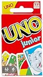 Mattel Games 52456 - UNO Junior Kartenspiel für Kinder, Kinderspiele geeignet für 2 - 4 Spieler ab 3 Jahren