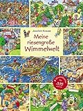 Meine riesengroße Wimmelwelt: Wimmelbild, Suchbuch für Kinder ab 2 Jahre (Wimmelbilderbücher)