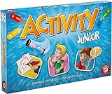 Piatnik Vienna 6012 – Activity Junior I Gesellschaftsspiel Brettspiel für Kinder ab 8 Jahren I Spieleklassiker I 4-12 Spieler