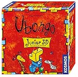 Kosmos 697747 - Ubongo 3-D Junior, Der tierische Bauspaß, rasantes Kinderspiel ab 5 Jahren, mit 3D-Bausteinen