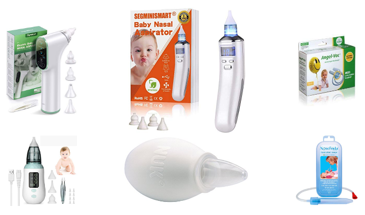 Baby Nasensauger elektrisch Nasal Aspirator und Ohrenreiniger,Lebensmittelqualität Weiches Silikon Waschbar Wiederverwendbar Schnell den Nasenschleim des Babys entfernen Nasensauger für Kinder 